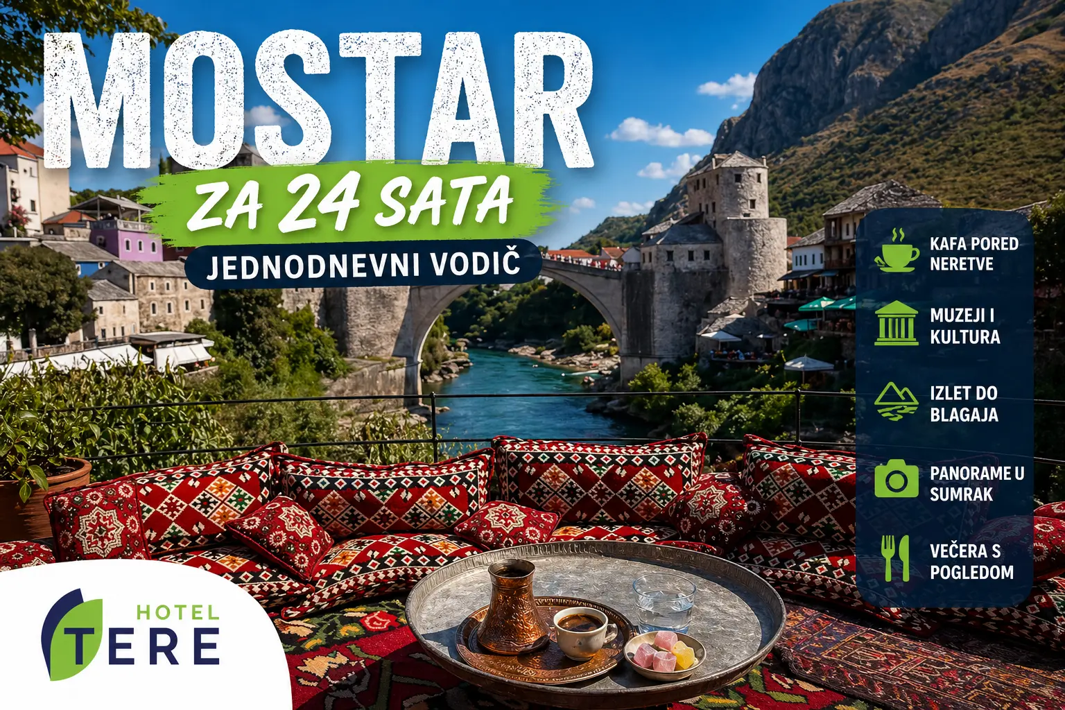 Mostar za 24 sata: jednodnevni vodič